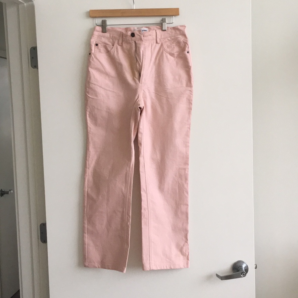 Pink Apiece Apart denim pants